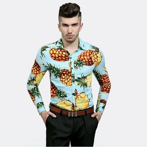 Zhe Lin Hawaiian Pineapple Shirt